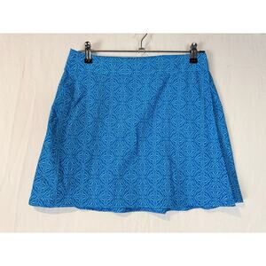 Rip Skirt‎ HAWAII Adjustable Wrap Skirt Size Small Blue Patterned